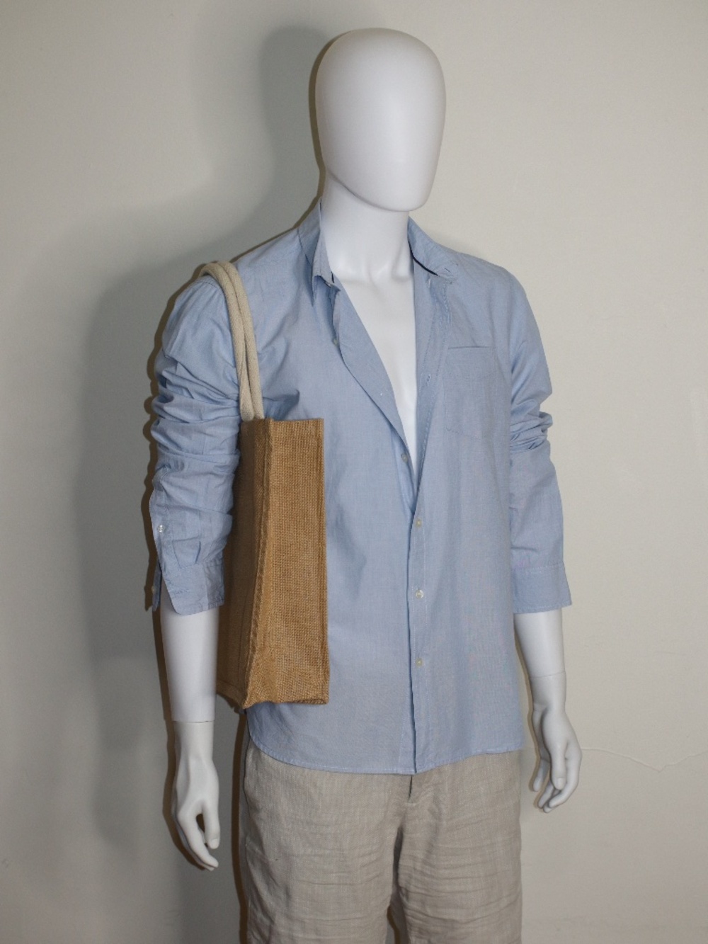 Stylish Vintage Bean Signature Summer Shirt with a Relaxed Fit